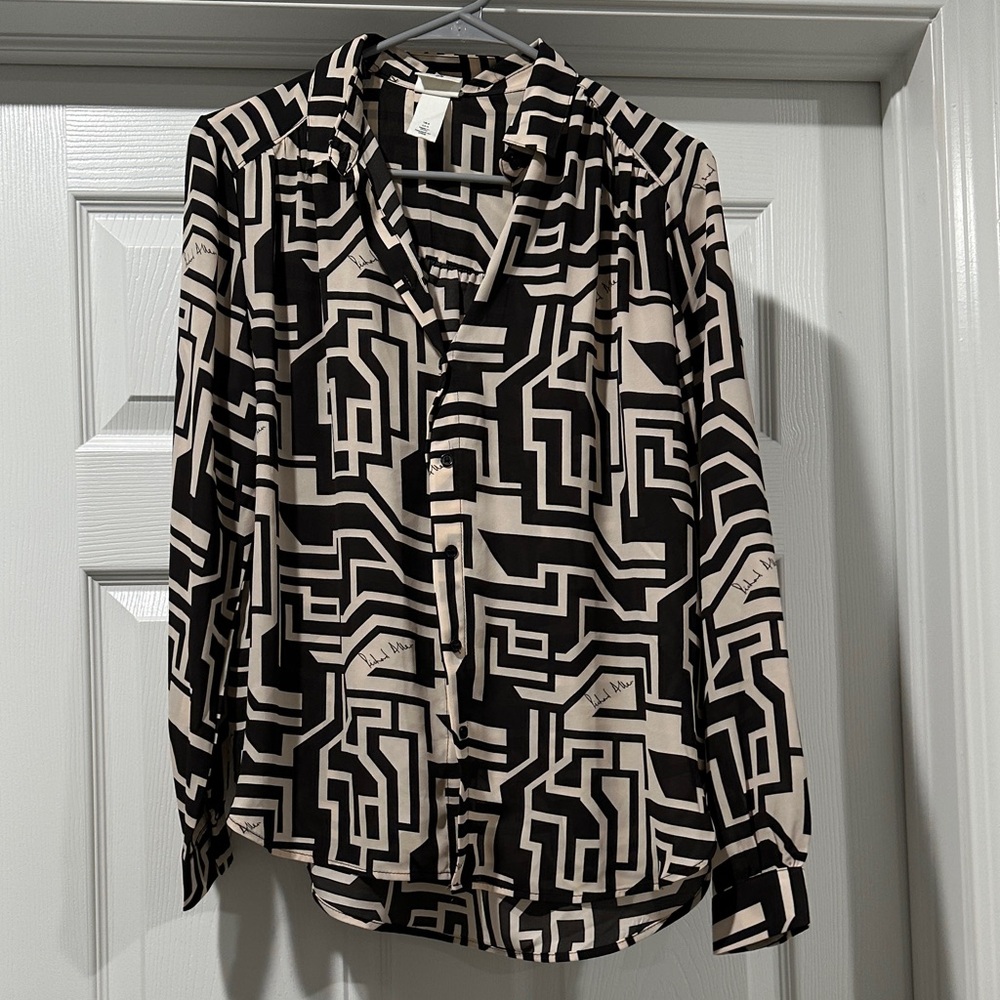 H&M Richard Allen Collection button up